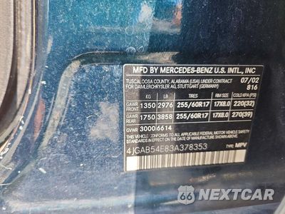 Zdjęcie 13 z 13 samochodu: 2003 MERCEDES-BENZ ML 320 VIN:4JGAB54E83A378353 - miniatura