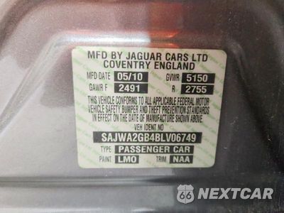 Zdjęcie 12 z 12 samochodu: 2011 JAGUAR XJL VIN:SAJWA2GB4BLV06749 - miniatura