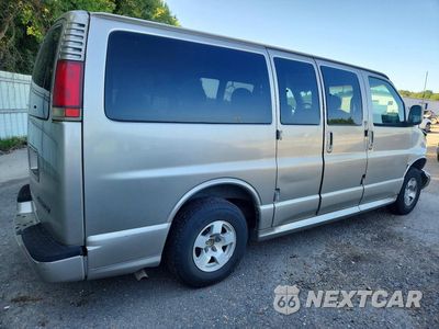 Trzecie zdjęcie samochodu z tyłu: 2001 CHEVROLET EXPRESS G1500 VIN:1GNFG65RX11218465 - miniatura