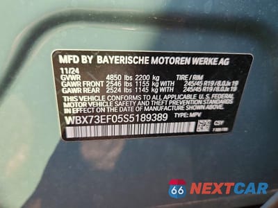 Zdjęcie 13 z 13 samochodu: 2025 BMW X1 XDRIVE28I VIN:WBX73EF05S5189389 - miniatura