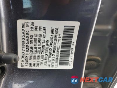 Zdjęcie 12 z 12 samochodu: 2016 HONDA CR-V SE VIN:2HKRM4H45GH708333 - miniatura