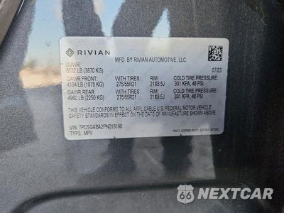 Zdjęcie 12 z 12 samochodu: 2023 RIVIAN R1S ADVENTURE VIN:7PDSGABA2PN016190 - miniatura