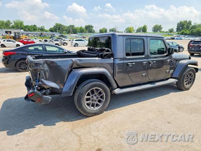 Trzecie zdjęcie samochodu z tyłu: 2021 JEEP GLADIATOR OVERLAND VIN:1C6HJTFGXML551859 - miniatura