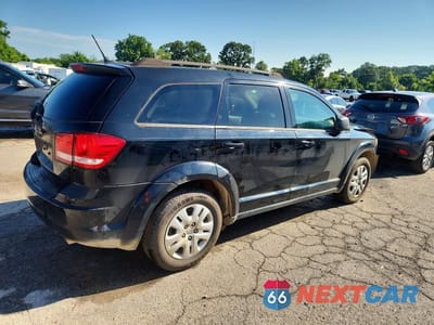 Trzecie zdjęcie samochodu z tyłu: 2015 DODGE JOURNEY SE VIN:3C4PDCAB9FT670744 - miniatura