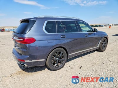 Trzecie zdjęcie samochodu z tyłu: 2019 BMW X7 XDRIVE50I VIN:5UXCX4C53KLS35998 - miniatura