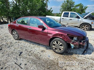 Czwarte zdjęcie samochodu z boku: 2014 HONDA ACCORD LX VIN:1HGCR2F38EA095152 - miniatura