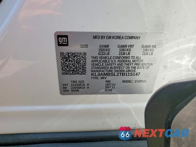 Zdjęcie 13 z 13 samochodu: 2026 BUICK ENCORE GX PREFERRED VIN:KL4AMBSL2TB115147 - miniatura