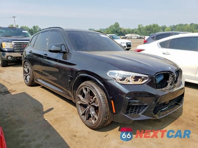 Czwarte zdjęcie samochodu z boku: 2021 BMW X3 M COMPETITION VIN:5YMTS0C08M9G40441 - miniatura