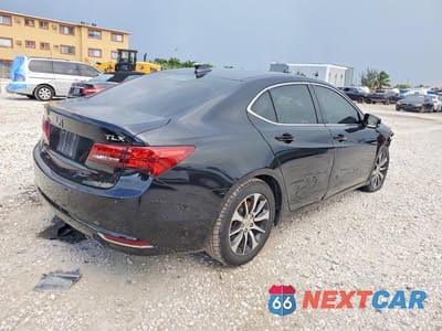 Trzecie zdjęcie samochodu z tyłu: 2016 ACURA TLX VIN:19UUB1F30GA016093 - miniatura