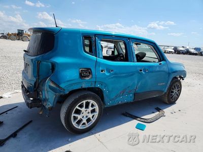 Trzecie zdjęcie samochodu z tyłu: 2020 JEEP RENEGADE SPORT VIN:ZACNJAAB0LPL53570 - miniatura