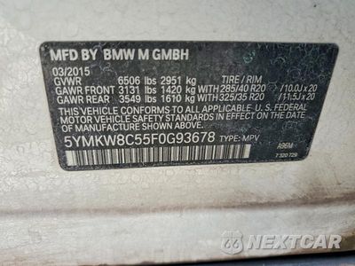 Zdjęcie 13 z 13 samochodu: 2015 BMW X6 VIN:5YMKW8C55F0G93678 - miniatura