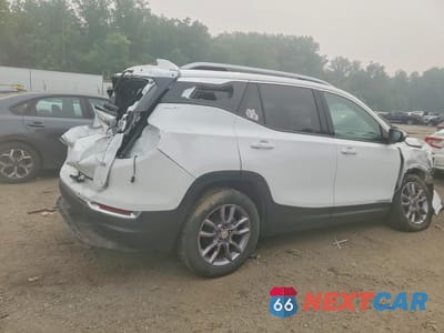Trzecie zdjęcie samochodu z tyłu: 2023 GMC TERRAIN SLT VIN:3GKALPEG4PL185410 - miniatura