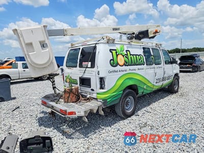 Trzecie zdjęcie samochodu z tyłu: 2009 FORD ECONOLINE E350 SUPER DUTY VAN VIN:1FTSE34L09DA84018 - miniatura