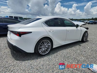 Trzecie zdjęcie samochodu z tyłu: 2024 LEXUS IS 300 BASE VIN:JTHDA1D2XR5133024 - miniatura