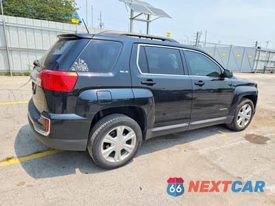 Trzecie zdjęcie samochodu z tyłu: 2017 GMC TERRAIN SLE VIN:2GKALNEK6H6239594 - miniatura