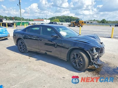 Czwarte zdjęcie samochodu z boku: 2022 DODGE CHARGER SXT VIN:2C3CDXJGXNH154101 - miniatura