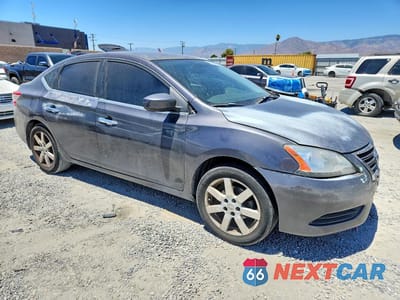 Czwarte zdjęcie samochodu z boku: 2014 NISSAN SENTRA SV VIN:3N1AB7AP5EL671521 - miniatura
