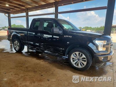 Czwarte zdjęcie samochodu z boku: 2017 FORD F150 SUPER CAB VIN:1FTEX1CF1HKE54667 - miniatura