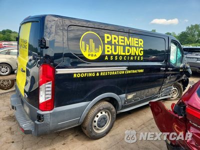 Trzecie zdjęcie samochodu z tyłu: 2018 FORD TRANSIT T-250 VIN:1FTYR1YM2JKA18916 - miniatura