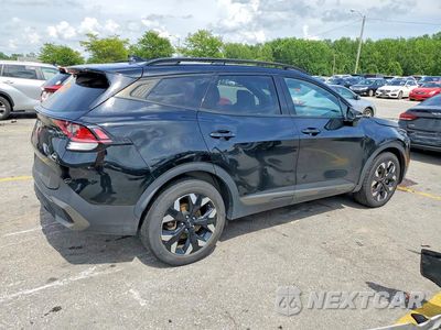 Trzecie zdjęcie samochodu z tyłu: 2023 KIA SPORTAGE X LINE VIN:5XYK6CAFXPG043244 - miniatura