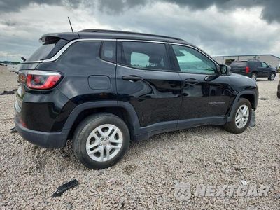 Trzecie zdjęcie samochodu z tyłu: 2019 JEEP COMPASS SPORT VIN:3C4NJCAB3KT847928 - miniatura