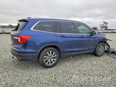 Trzecie zdjęcie samochodu z tyłu: 2019 HONDA PILOT VIN:5FNYF5H52KB003131 - miniatura