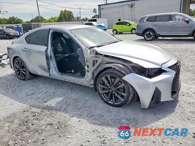 Czwarte zdjęcie samochodu z boku: 2022 LEXUS IS 350 F SPORT VIN:JTHGZ1B25N5054508 - miniatura