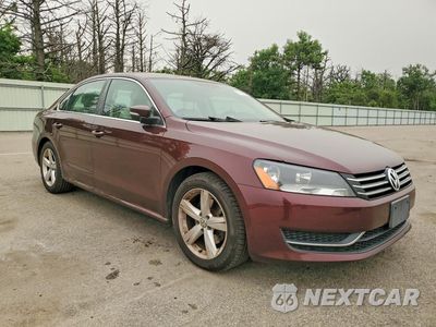Czwarte zdjęcie samochodu z boku: 2013 VOLKSWAGEN PASSAT SE VIN:1VWBP7A35DC051131 - miniatura