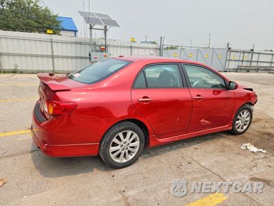 Trzecie zdjęcie samochodu z tyłu: 2010 TOYOTA COROLLA S VIN:2T1BU4EE6AC415825 - miniatura