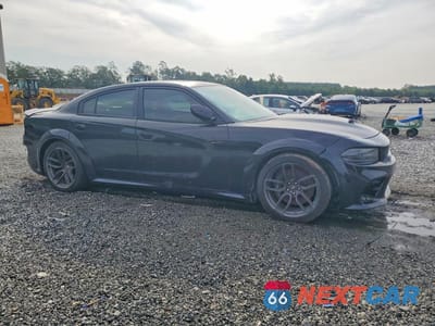 Czwarte zdjęcie samochodu z boku: 2020 DODGE CHARGER SCAT PACK VIN:2C3CDXGJ6LH207702 - miniatura