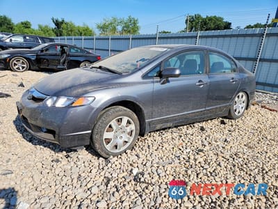 2011 HONDA CIVIC LX 19XFA1F5XBE014370 - główne zdjęcie licytacji z USA - miniatura
