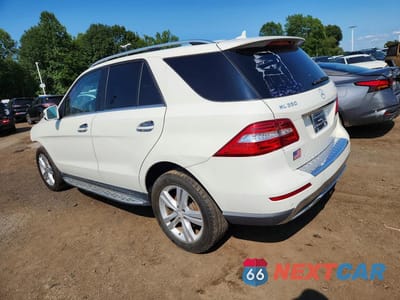 Drugie zdjęcie samochodu z przodu: 2013 MERCEDES-BENZ ML 350 4MATIC VIN:4JGDA5HB2DA213643 - miniatura