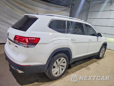 Trzecie zdjęcie samochodu z tyłu: 2021 VOLKSWAGEN ATLAS SEL VIN:1V2BR2CA7MC505227 - miniatura