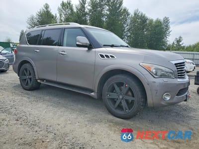 Czwarte zdjęcie samochodu z boku: 2012 INFINITI QX56 BASE VIN:JN8AZ2NC9C9316459 - miniatura