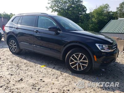 Czwarte zdjęcie samochodu z boku: 2021 VOLKSWAGEN TIGUAN S VIN:3VV0B7AX8MM036327 - miniatura