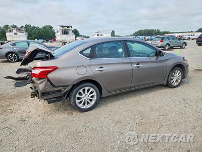 Trzecie zdjęcie samochodu z tyłu: 2017 NISSAN SENTRA SV VIN:3N1AB7AP8HY204729 - miniatura