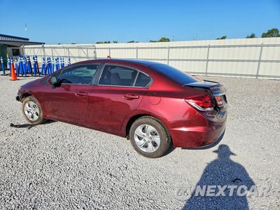 Drugie zdjęcie samochodu z przodu: 2015 HONDA CIVIC LX VIN:19XFB2F56FE083808 - miniatura