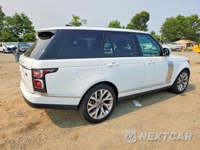 Trzecie zdjęcie samochodu z tyłu: 2020 LAND ROVER RANGE ROVER HSE VIN:SALGS2RU0LA583901 - miniatura