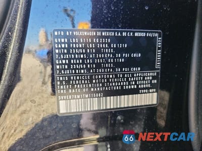 Zdjęcie 13 z 13 samochodu: 2026 VOLKSWAGEN TIGUAN SE VIN:3VVER7RM1TM115882 - miniatura