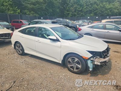 Czwarte zdjęcie samochodu z boku: 2019 HONDA CIVIC LX VIN:2HGFC2F66KH557617 - miniatura