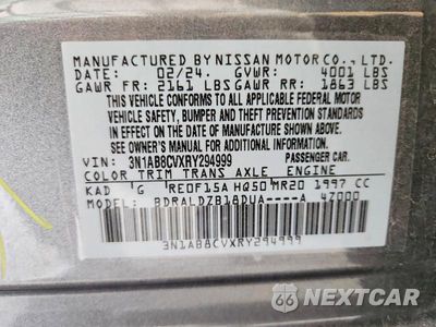 Zdjęcie 12 z 12 samochodu: 2024 NISSAN SENTRA SV VIN:3N1AB8CVXRY294999 - miniatura