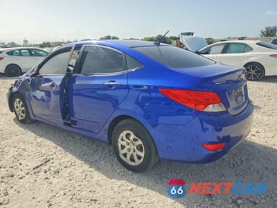 Drugie zdjęcie samochodu z przodu: 2013 HYUNDAI ACCENT GLS VIN:KMHCT4AE3DU529183 - miniatura