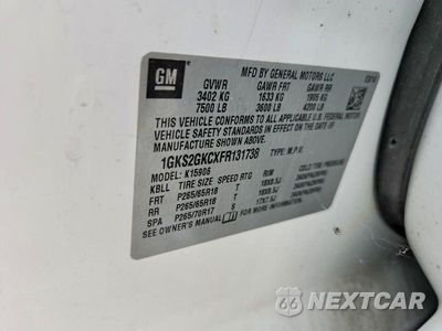 Zdjęcie 13 z 13 samochodu: 2015 GMC YUKON XL K1500 SLE VIN:1GKS2GKCXFR131738 - miniatura