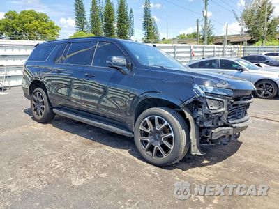 Czwarte zdjęcie samochodu z boku: 2022 CHEVROLET SUBURBAN K1500 RST VIN:1GNSKEKD9NR127484 - miniatura