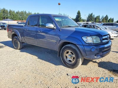 Czwarte zdjęcie samochodu z boku: 2004 TOYOTA TUNDRA DOUBLE CAB SR5 VIN:5TBET34114S460071 - miniatura