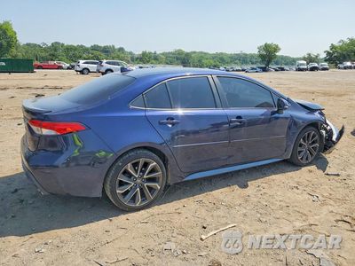 Trzecie zdjęcie samochodu z tyłu: 2022 TOYOTA COROLLA SE VIN:5YFS4MCE1NP115070 - miniatura