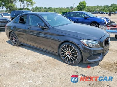 Czwarte zdjęcie samochodu z boku: 2017 MERCEDES-BENZ C 43 4MATIC AMG VIN:55SWF6EB9HU198109 - miniatura