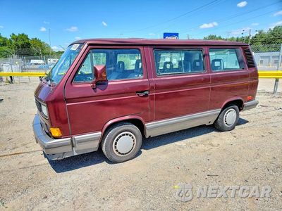 Drugie zdjęcie samochodu z przodu: 1991 VOLKSWAGEN VANAGON BUS VIN:WV2YB0256MG012786 - miniatura
