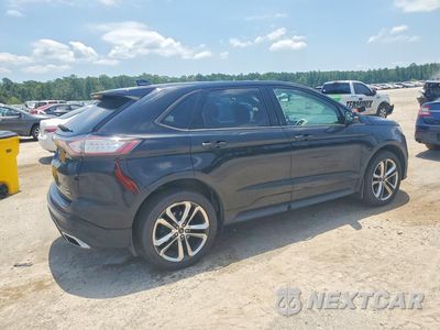 Trzecie zdjęcie samochodu z tyłu: 2018 FORD EDGE SPORT VIN:2FMPK4AP1JBB12149 - miniatura