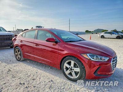 Czwarte zdjęcie samochodu z boku: 2017 HYUNDAI ELANTRA SE VIN:KMHD84LF1HU228560 - miniatura
